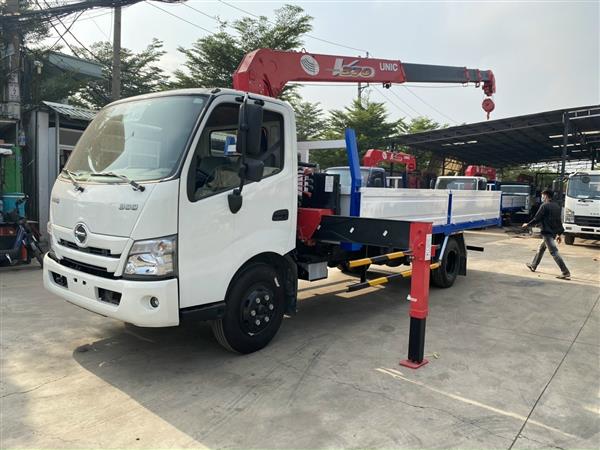 XE TẢI HINO XZU730 GẮN CẨU UNIC 3 TẤN 4 ĐỐT URV374