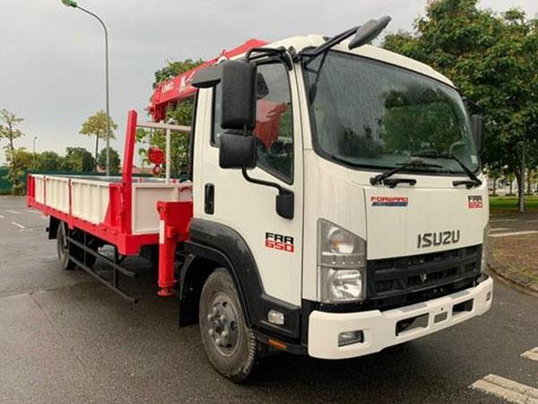 XE TẢI ISUZU FRR90NE4 GẮN CẨU UNIC 3 TẤN 4 ĐỐT URV374