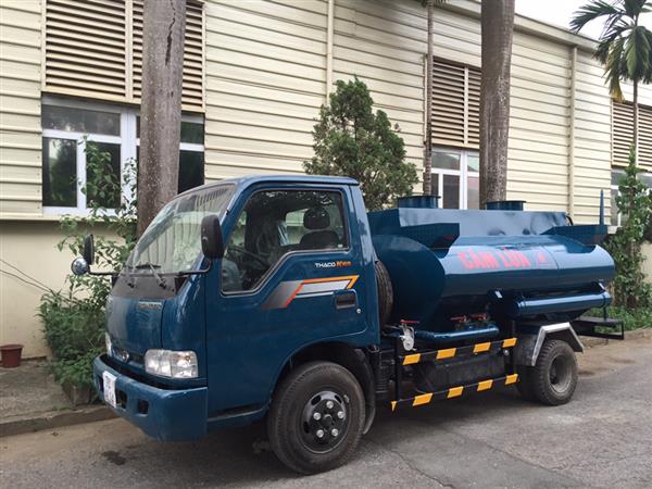 XE CHỞ XĂNG DẦU 2,7m3 THACO FRONTIER K165