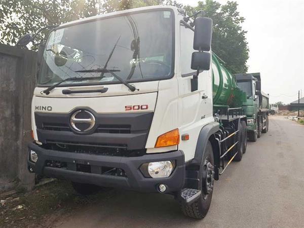 XE Ô TÔ HÚT CHẤT THẢI 12 KHỐI HINO FM8JN7A