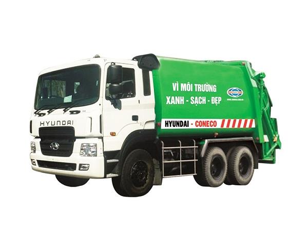 Xe chở rác Hyundai HD260 22 khối (xe nền nhập khẩu)