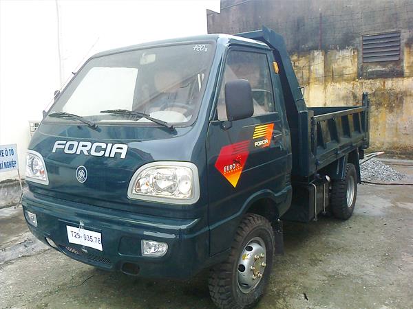 Xe tải ben forcia 950kg