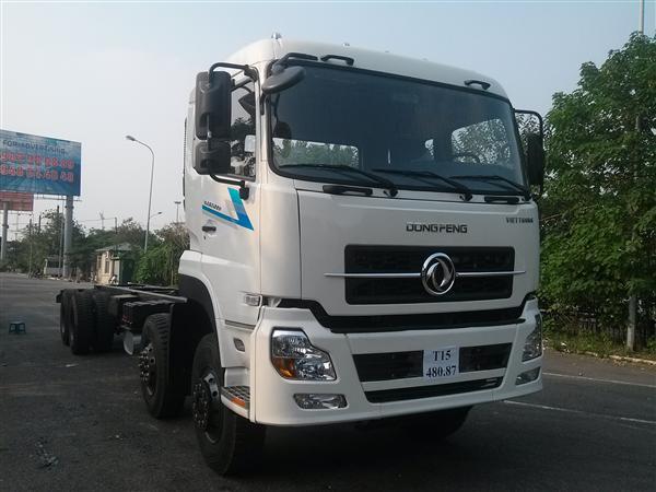 Xe tải thùng 4 chân C300 dongfeng việt trung