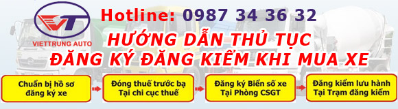 Hướng dẫn đăng ký đăng kiểm khi mua xe